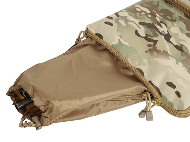 Custodia per fucile semplice 120cm Multicamo di 8FIELDS