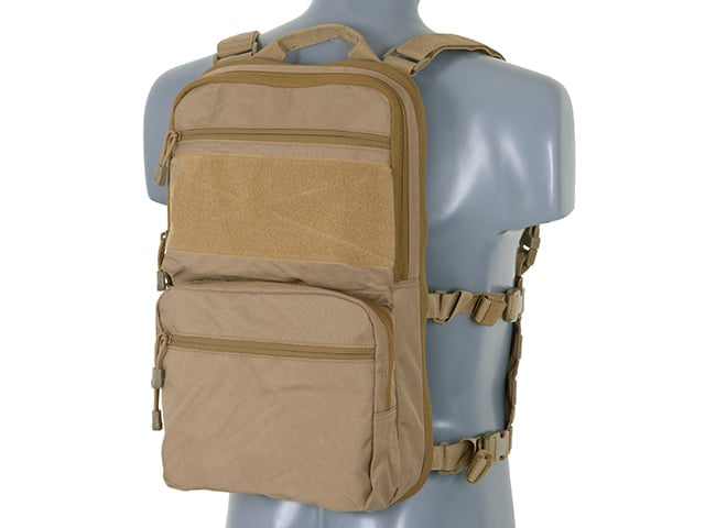 Zaino con pannello frontale MOLLE Coyote di 8FIELDS