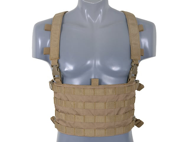 Zaino con pannello frontale MOLLE Coyote di 8FIELDS