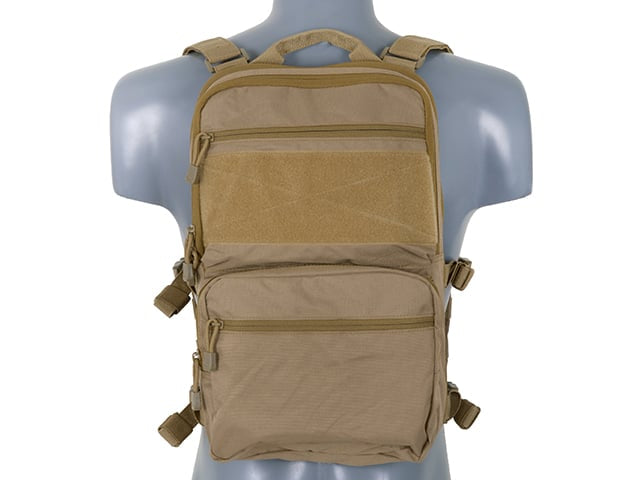 Zaino con pannello frontale MOLLE Coyote di 8FIELDS