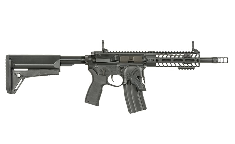 Replica elettrica CM.108B Spike's Rare Breed Spartan PDW nera di EMG
