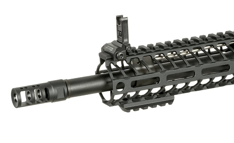 Replica elettrica CM.108B Spike's Rare Breed Spartan PDW nera di EMG