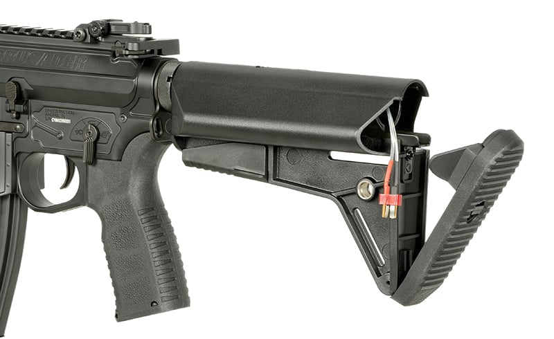 Replica elettrica CM.108B Spike's Rare Breed Spartan PDW nera di EMG
