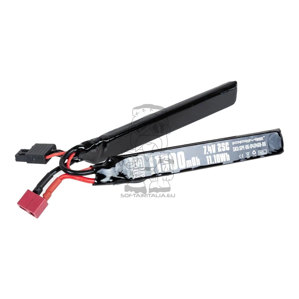 Batteria Li-Po 7.4V 1500mAh 25C Nunchuck Deans di SPECNA ARMS
