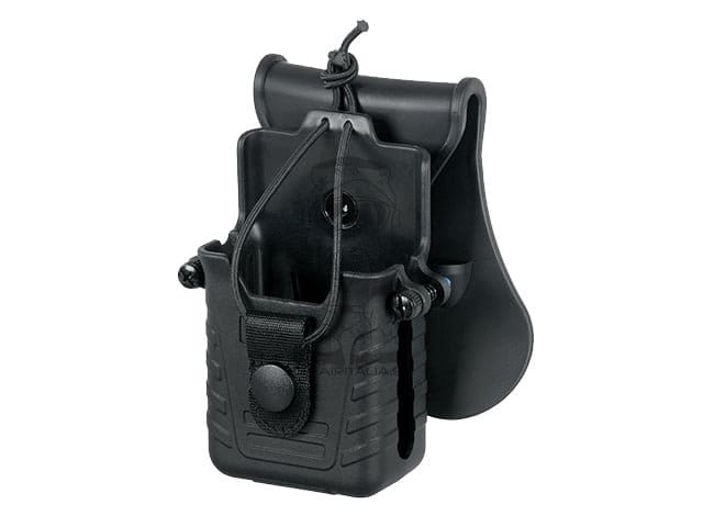 Fondina per radio Baofeng UV-5R nera di AMOMAX