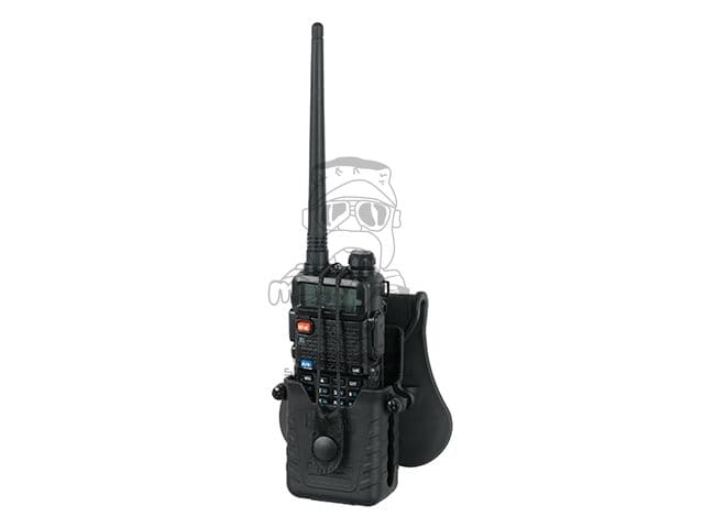 Fondina per radio Baofeng UV-5R nera di AMOMAX