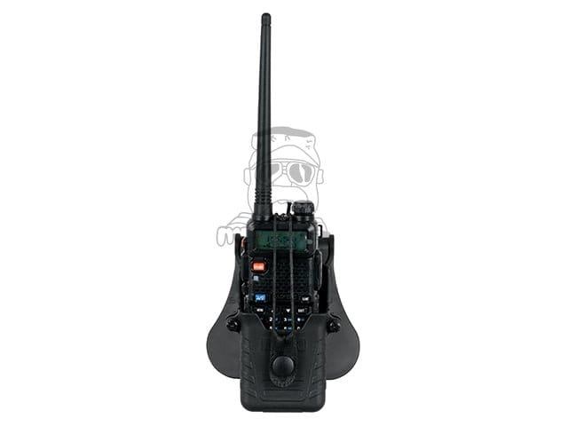 Fondina per radio Baofeng UV-5R nera di AMOMAX
