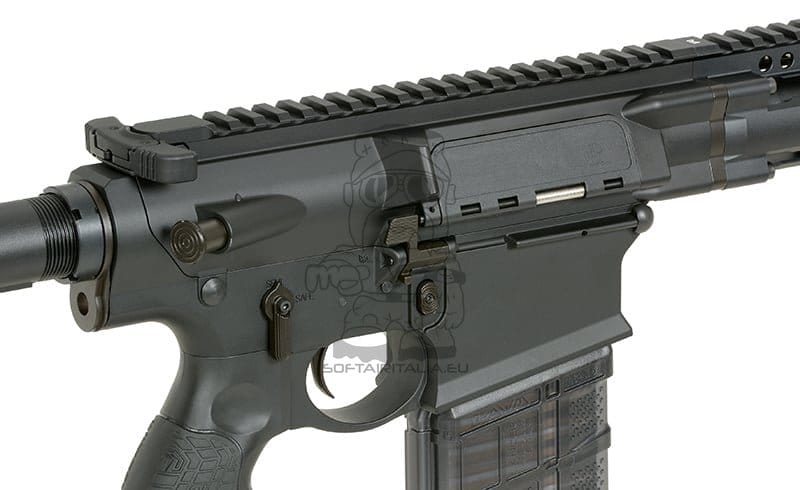 Replica Daniel Defense DD5 SBR 10.5" Eshooter ETU GEN-2 nera di EMG