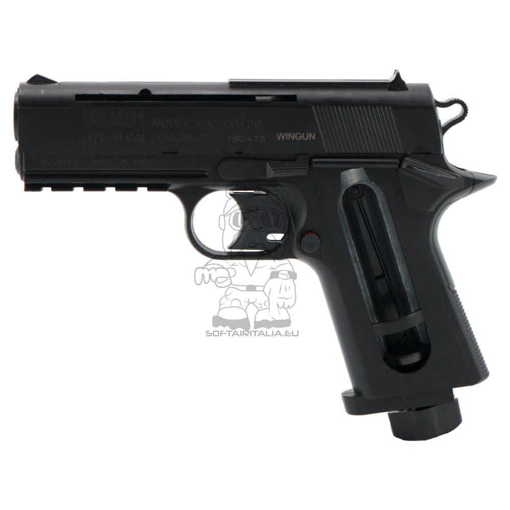 Pistola CO2 calibro 4,5mm Wingun
