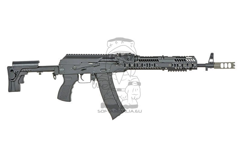 Fucile tattico AK-74 CM.113A Eshooter ETU GEN-2 nero di CYMA PLATINUM