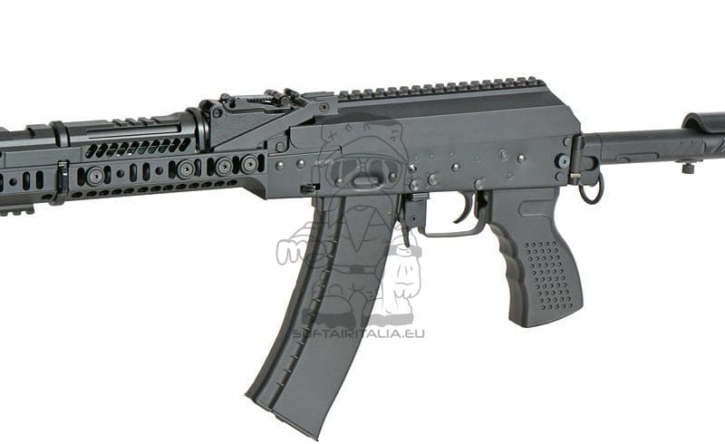 Fucile tattico AK-74 CM.113A Eshooter ETU GEN-2 nero di CYMA PLATINUM