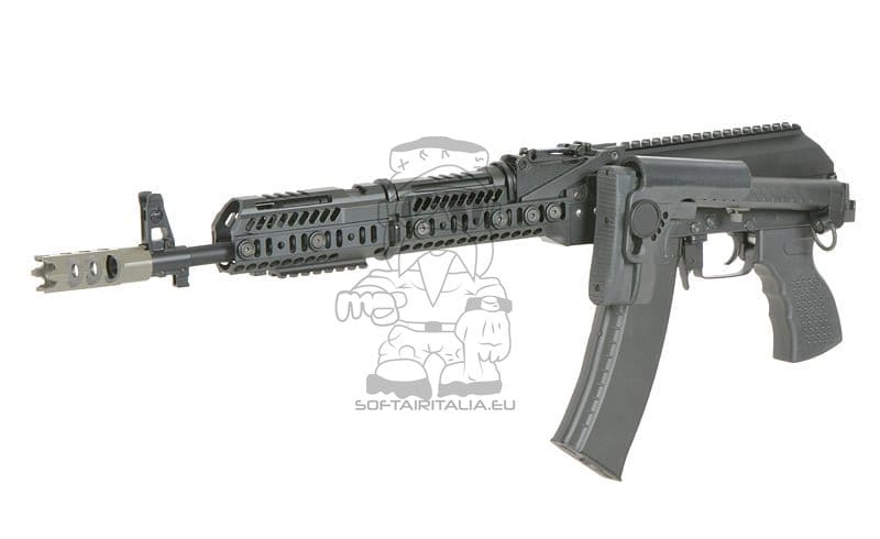 Fucile tattico AK-74 CM.113A Eshooter ETU GEN-2 nero di CYMA PLATINUM