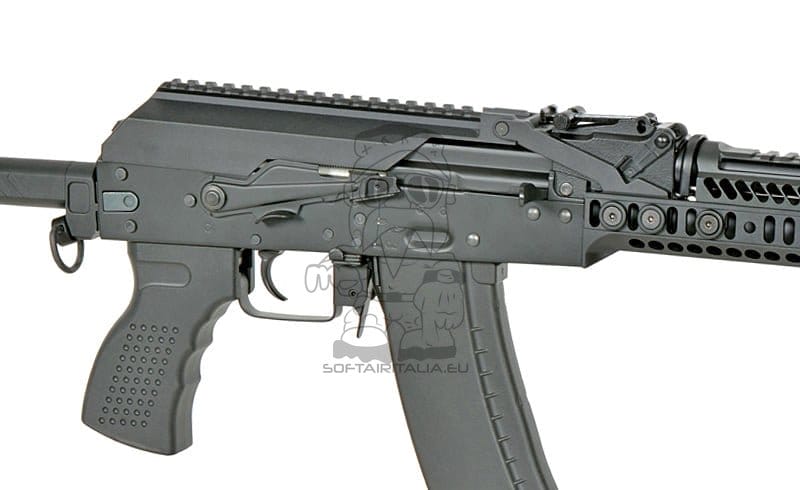 Fucile tattico AK-74 CM.113A Eshooter ETU GEN-2 nero di CYMA PLATINUM
