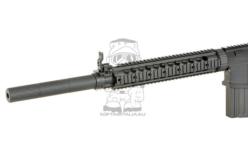 Fucile elettrico SR25 / AR10 Cm.098 e-Edition nero di CYMA PLATINUM