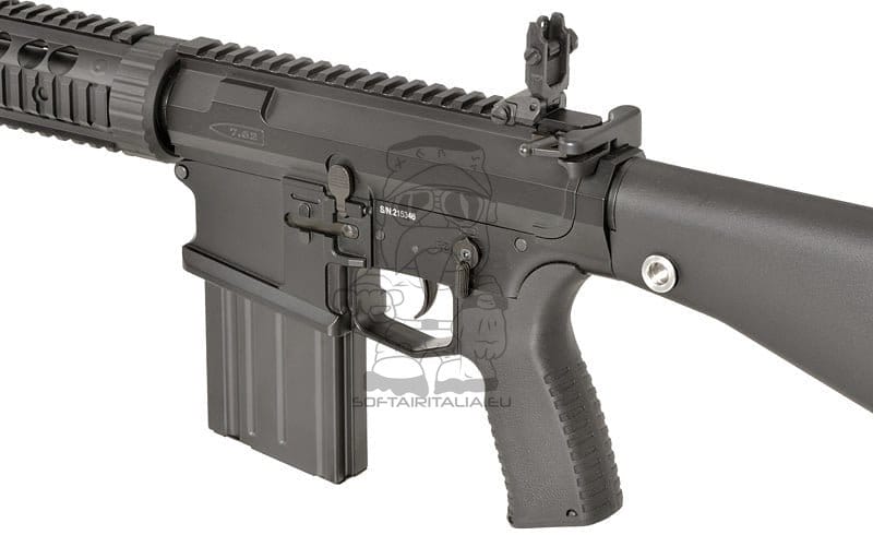 Fucile elettrico SR25 / AR10 Cm.098 e-Edition nero di CYMA PLATINUM