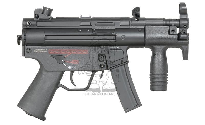 Replica H&K MP5K CM.041K con ETU Eshooter GEN-2 di UMAREX