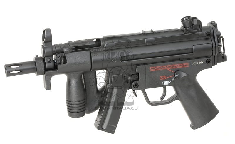 Replica H&K MP5 PDW CM.041PDW con ETU Eshooter GEN-2 di UMAREX