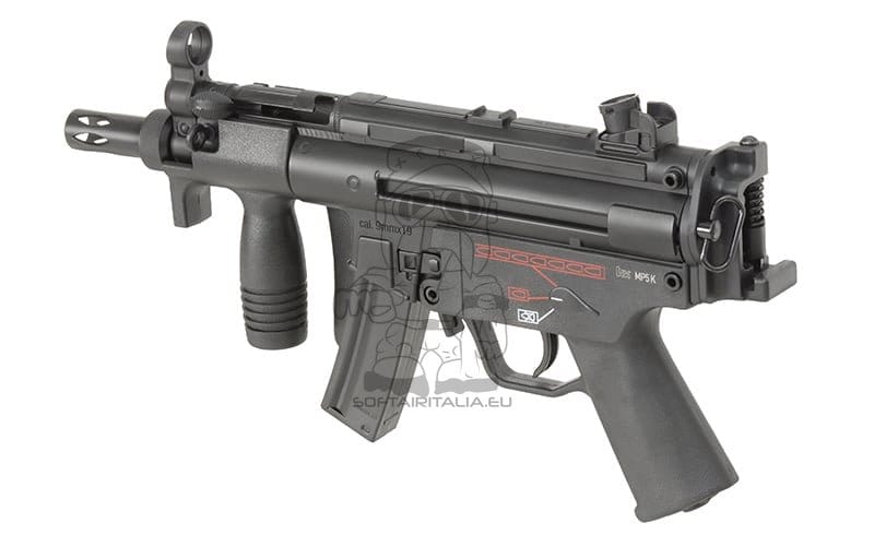 Replica H&K MP5 PDW CM.041PDW con ETU Eshooter GEN-2 di UMAREX