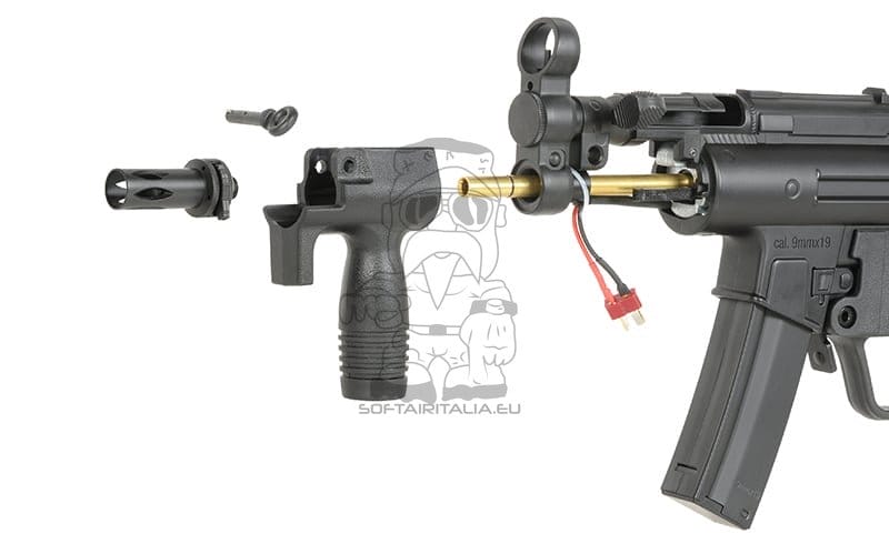 Replica H&K MP5 PDW CM.041PDW con ETU Eshooter GEN-2 di UMAREX
