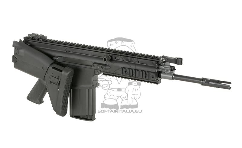 Replica FN SCAR-H CM.063H con ETU Eshooter GEN-2 nera di EMG