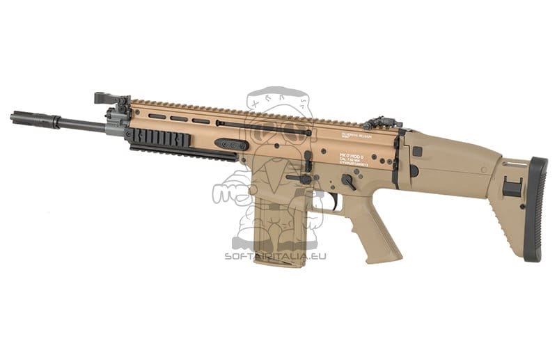 Replica FN SCAR-H CM.063H GEN-2 Tan con ETU di EMG
