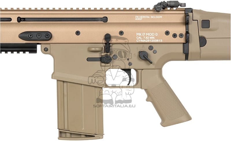Replica FN SCAR-H CM.063H GEN-2 Tan con ETU di EMG