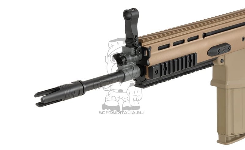 Replica FN SCAR-H CM.063H GEN-2 Tan con ETU di EMG
