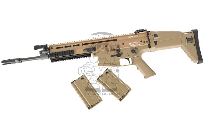 Replica FN SCAR-H CM.063H GEN-2 Tan con ETU di EMG