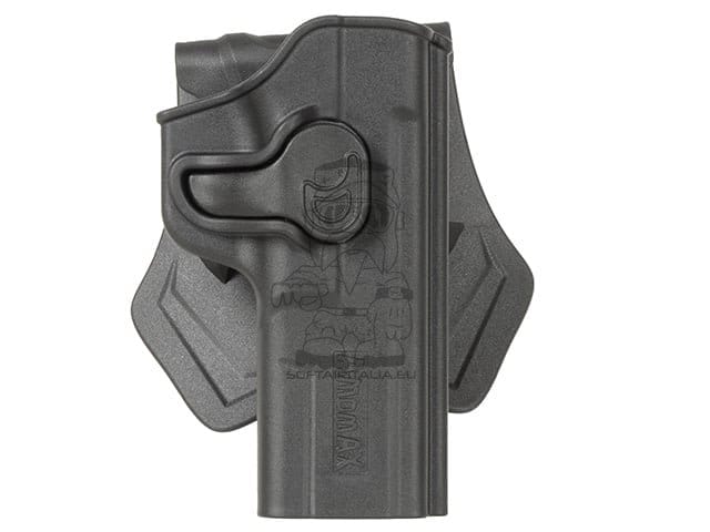 Fondina serie CM.127 nera di AMOMAX