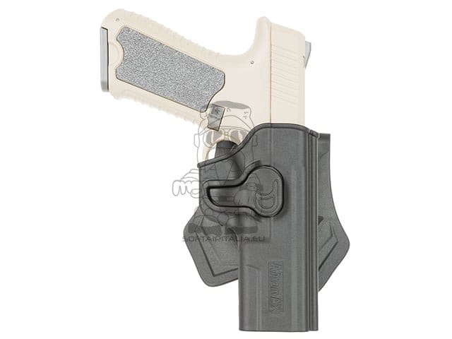 Fondina serie CM.127 nera di AMOMAX