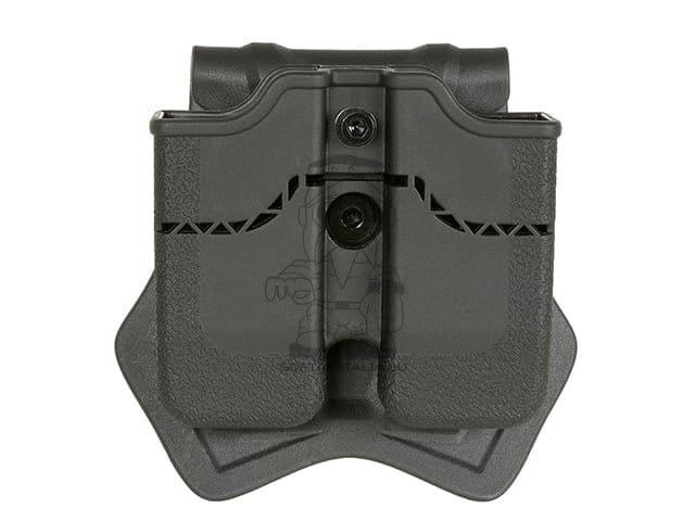 Tasca portacaricatore doppio per 1911 nera di AMOMAX