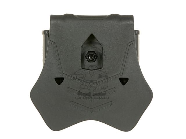 Tasca portacaricatore doppio per PX4/P30/USP/USP Compact nera di AMOMAX