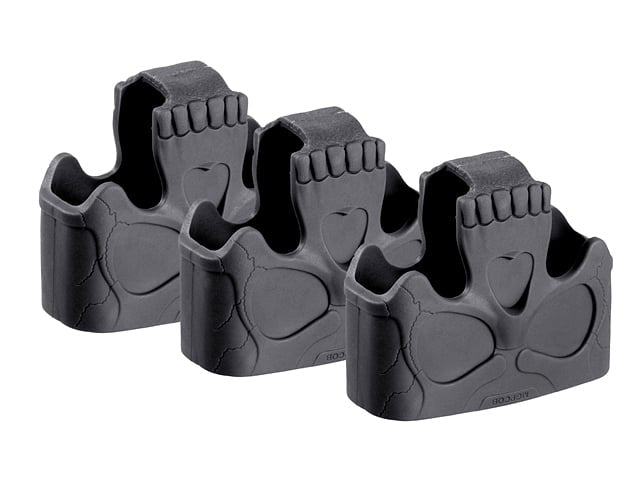 Set da 3 anelli in gomma per caricatori SR25/AR10 con teschio nero di MGPCQB