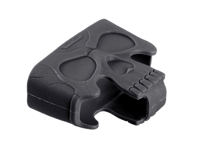 Set da 3 anelli in gomma per caricatori SR25/AR10 con teschio nero di MGPCQB