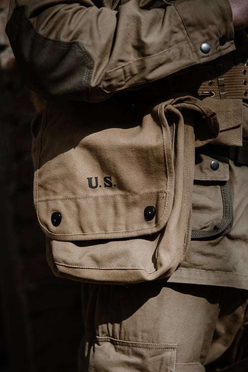 Borsa porta mappe da campo M38 US WW2 di 8FIELDS