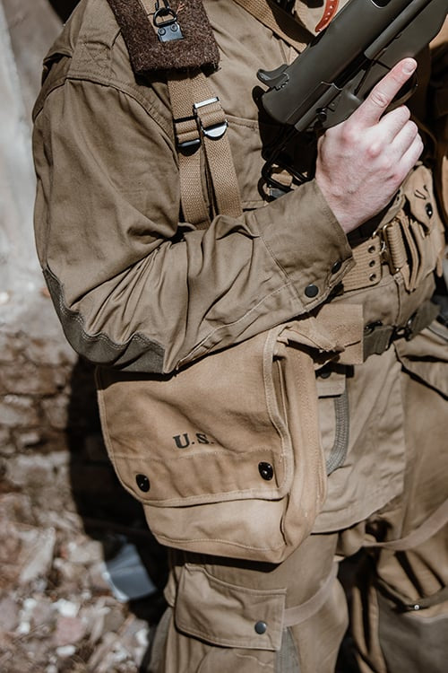 Borsa porta mappe da campo M38 US WW2 di 8FIELDS