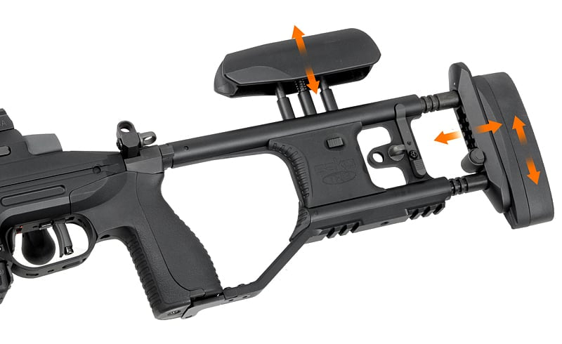 Fucile di precisione SAKO TRG M10 nero di DOUBLE EAGLE