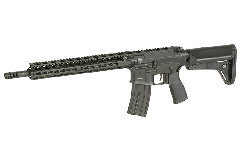 Replica fucile TTI JW2 AR15 con ETU Eshooter di EMG