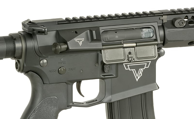 Replica fucile TTI JW2 AR15 con ETU Eshooter di EMG
