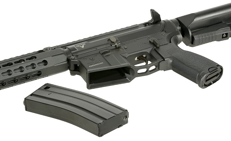 Replica fucile TTI JW2 AR15 con ETU Eshooter di EMG