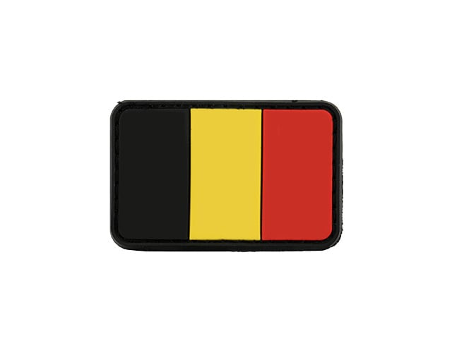 Patch in PVC Bandiera del Belgio di 8FIELDS