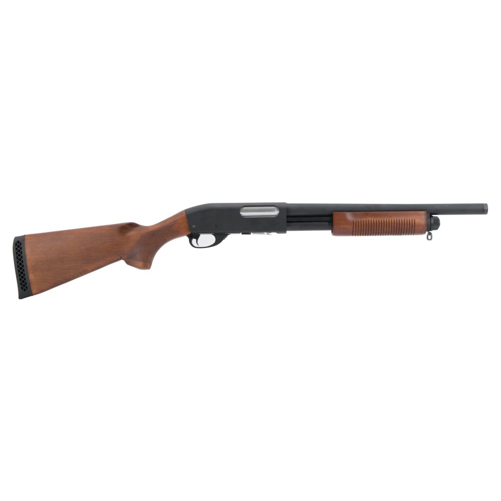 Fucile a pompa ST870 in vero legno nero