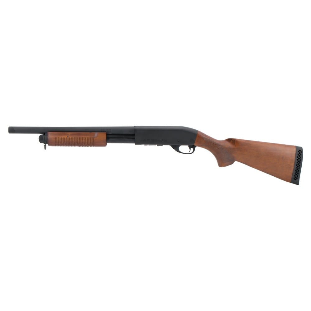 Fucile a pompa ST870 in vero legno nero