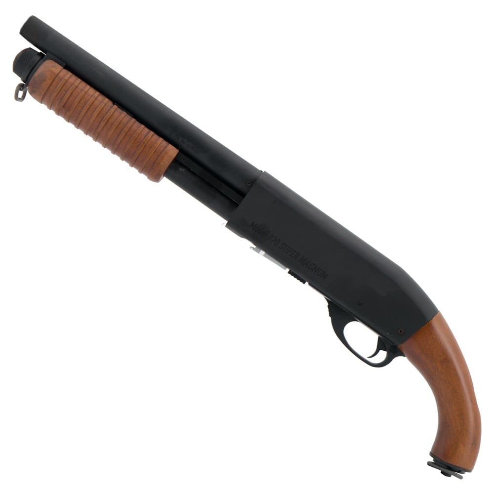 Fucile a pompa ST870 Short in vero legno nero