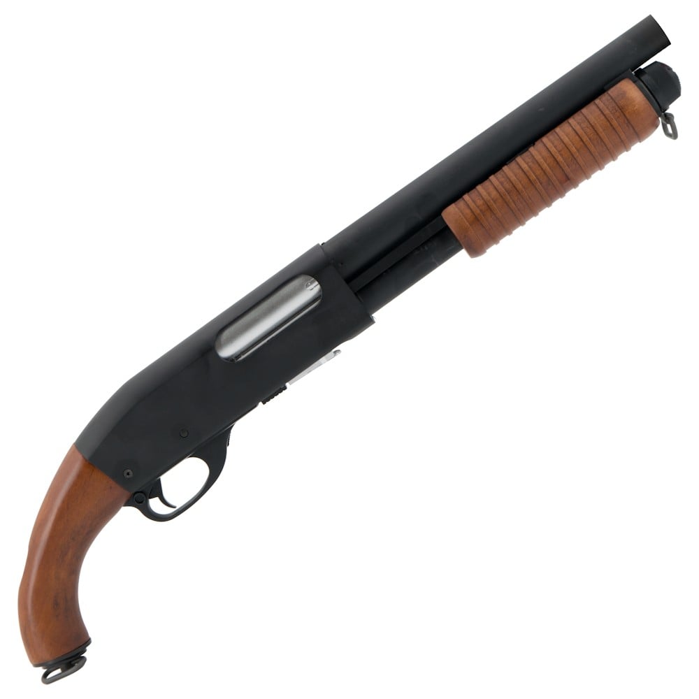 Fucile a pompa ST870 Short in vero legno nero