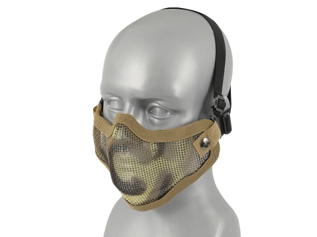Maschera a rete in acciaio Skull Multicamo di 8FIELDS