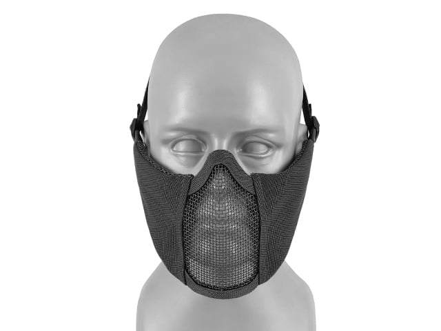 Maschera protettiva a basso profilo in rete nera di 8FIELDS
