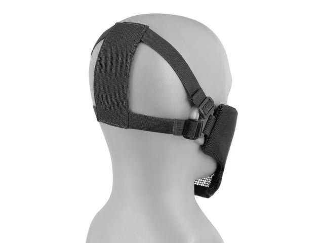 Maschera protettiva a basso profilo in rete nera di 8FIELDS