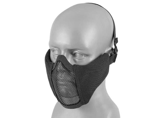 Maschera protettiva a basso profilo in rete nera di 8FIELDS