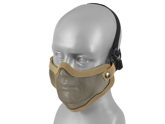 Maschera a rete in acciaio Tan di 8FIELDS